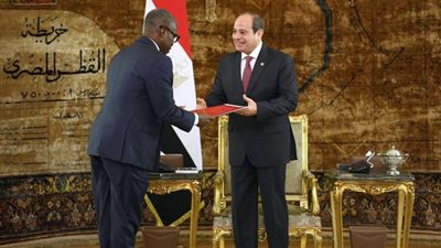 الرئيس السيسي يستقبل نائب رئيس جمهورية غينيا الاستوائية