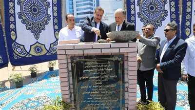  بالتعاون مع «عمر أفندي».. محافظ المنوفية يضع حجر الأساس لمشروع استثماري بشبين الكوم