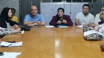 اجتماع هام لمسؤول كبير بصحة المنوفية مع مديري المستشفيات