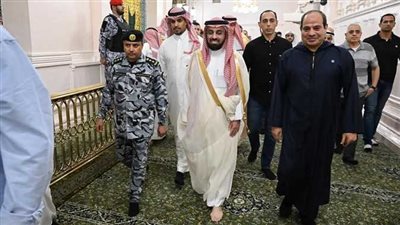 الرئيس السيسي يزور المسجد النبوي (صور)