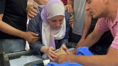 حشد مهيب بوداع سلطان خطاطبة الذي قتلته قوات الاحتلال الإسرائيلي شرق نابلس