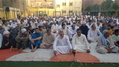 الآلاف يؤدون صلاة عيد الأضحى بالمنيا
