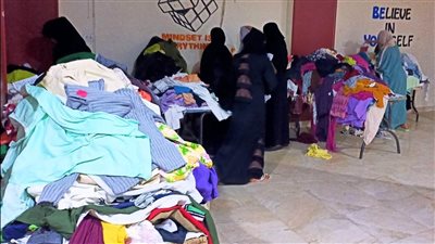 توزيع 3 آلاف قطعة ملابس جديدة لأهالى أسوان بمناسبة عيد الأضحى 