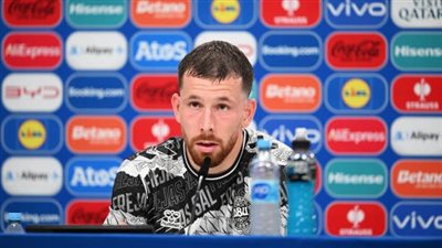 هويبيرج أفضل لاعب بمباراة الدنمارك وإنجلترا في اليورو 2024