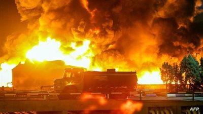 كواليس إضرام النيران بمصنع ملابس الطالبية على يد ملثمين في الجيزة