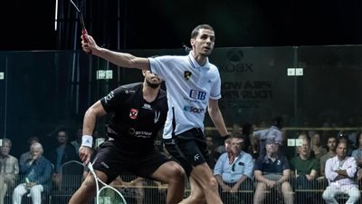 تأهل لاعب وادى دجلة علي فرج لنهائي بطولة العظماء الثمانية للإسكواش