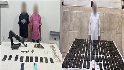الداخلية تضبط تجار الكيف قبل ترويج صفقة حشيش ضخمة بالشرقية|صور
