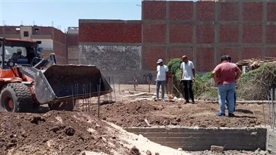 حملات موسعة لإزالة التعديات على الأراضي الزراعية وأملاك الدولة بالمنيا