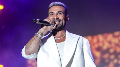 أحمد سعد يتألق بحفل جماهيرى ضخم في مهرجان موازين (صور)