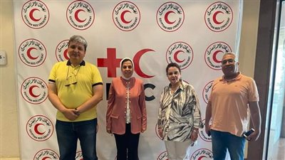 المنظمة العربية تناقش مع الهلال الأحمر القيود التي يفرضها الاحتلال الإسرائيلي على قطاع غزة