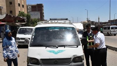 بتعليمات الجنرال.. ضبط 45 سيارة سيرفيس مخالفة فى اسوان 