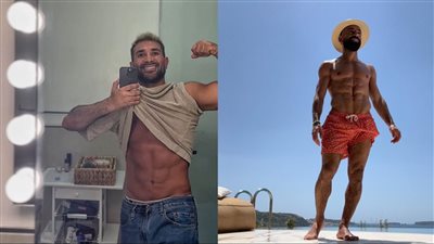 أحمد سعد يقبل تحدى محمد صلاح وينشر صورته بفورمة الصيف