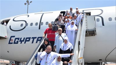 الناقل الوطنى مصر للطيران تختتم بنجاح موسم الحج هذا العام ونظمت 240 رحلة جوية