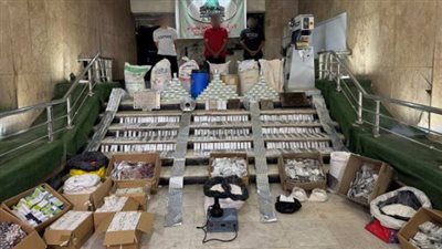 ضبط عقاقير مخدرة بقيمة تتخطى نصف مليار جنيه قبل ترويجها بالغربية|صور