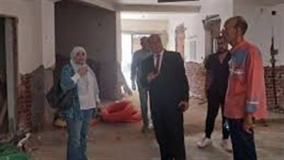 الاستعدادات النهائية لوضع حجر أساس مشروع تطوير مركز التأهيل الشامل بالمنصورة 