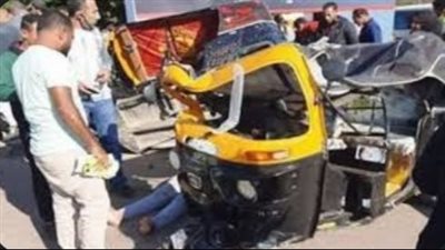 إصابة 3 أشخاص في حادث مروري بكرداسة 