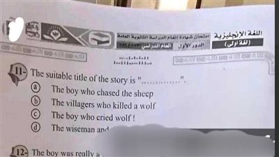 متحدث التعليم يكشف حقيقة تداول امتحان اللغة الإنجليزية لشهادة الثانوية العامة 