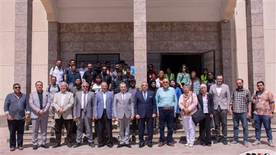 وفد طلاب بريطانى يشارك فى برنامج تدريبى بجامعة طنطا