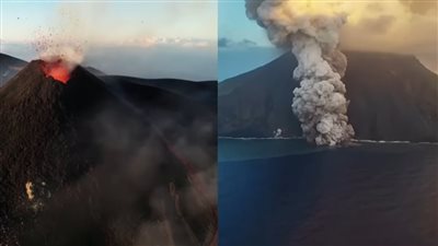 بركاني إتنا وسترومبولى.. إيطاليا تعلن حالة الطوارئ والتأهب والسياح في حالة فزع