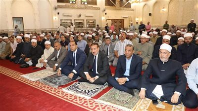 محافظ المنوفية يشهد احتفالية العام الهجري الجديد بمسجد الرؤوف الرحيم بشبين الكوم