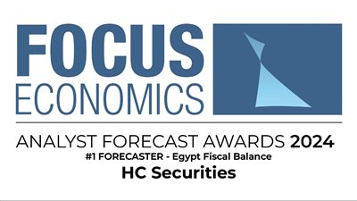 «اتش سي» تحصل على جائزة أفضل توقع لمؤشر اقتصادي لمصر من Focus Economics