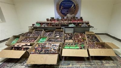 ضبط صفقة ألعاب نارية خطيرة تزن نصف طن قبل ترويجها بالقاهرة