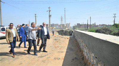 جولة لمحافظ الغربية بكفر الزيات لمتابعة الموقف التنفيذي لعدة مشروعات