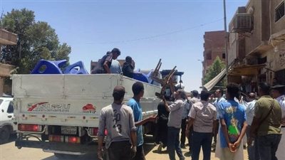 رفع 633 حالة إشغال وأعمال نظافة لمواجهة ارتفاع درجات الحرارة بأسوان