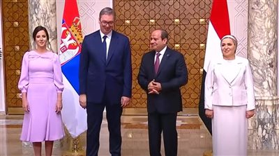 الرئيس الصربي: نبحث مع الرئيس السيسي أوجه التعاون على مختلف الأصعدة