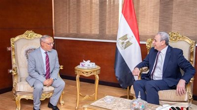 رئيس جامعة طنطا يهنىء اللواء أشرف الجندى بتوليه منصب محافظ الغربية