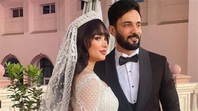 شاهد الصور الأولى من حفل زفاف حسني شتا