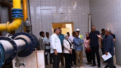 محافظ أسوان يوجه للقضاء على شكاوى أهالى مناطق وسط المدينة لإنتظام مياه الشرب