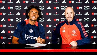  مانشستر يونايتد يتعاقد رسميًا مع الهولندي جوشوا زيركزي حتى 2029