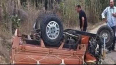 تفاصيل مصرع شاب في حادث انقلاب تروسيكل على طريق جرجا بسوهاج