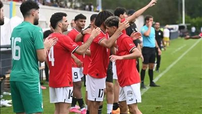 قطة ينقذ المنتخب الأولمبي من فخ أوكرانيا 