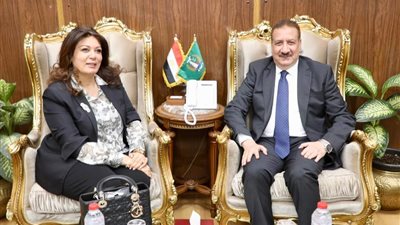 تفاصيل لقاء محافظ المنوفية ورئيس جامعة مدينة السادات