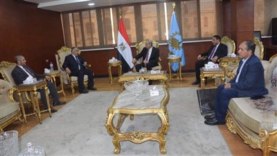 تفاصيل لقاء محافظ الغربية بنائب رئيس جامعة الأزهر للوجه البحري