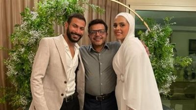 محمد هنيدي يحتفل بخطوبة ابنته في أجواء عائلية (صور)