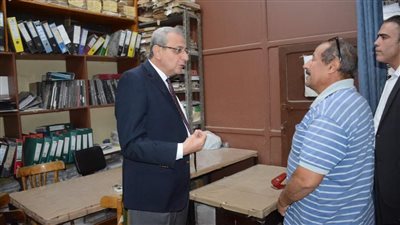 جولة مفاجئة لمحافظ الغربية لمتابعة سير العمل بإدارات الديوان العام