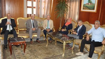 تفاصيل لقاء رئيس جامعة المنوفية رئيس المنظمة المصرية لحقوق الإنسان