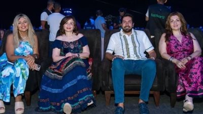 بحضور إلهام شاهين وهاني رمزي.. صور حفل ماجدة الرومي في العلمين