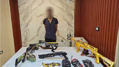 معلومة سرية تقود الداخلية لضبط تاجر سلاح كبير في القاهرة|صورة