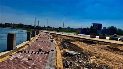 آخر تطورات أعمال كورنيش المحلة الجديد