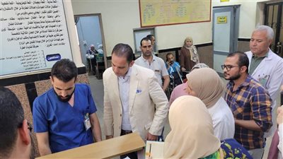 تفاصيل جولة نائب وزير الصحة بمستشفى قويسنا العام