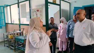 جولة مفاجئة لمسؤول كبير بصحة الغربية علي المستشفيات والوحدات الصحية بالمحلة