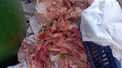 ضبط أطنان من اللحوم والدواجن والأسماك الفاسدة بمراكز شبين الكوم وقويسنا وأشمون