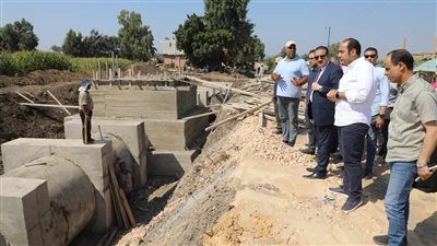 تفاصيل جولة محافظ المنوفية لمتابعة الموقف التنفيذي لعدد من المشروعات بمركز قويسنا