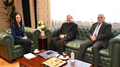 تفاصيل لقاء وزيرة التضامن بمفتي الجمهورية 