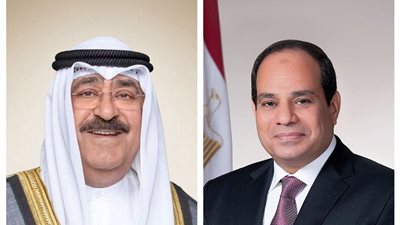 أمير الكويت وولي عهده يهنئان الرئيس السيسي بذكرى ثورة 23 يوليو