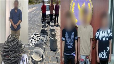 ضبط المتهمين بسرقة كابلات من مخزن شركة وأعمدة إنارة بالقاهرة الجديدة